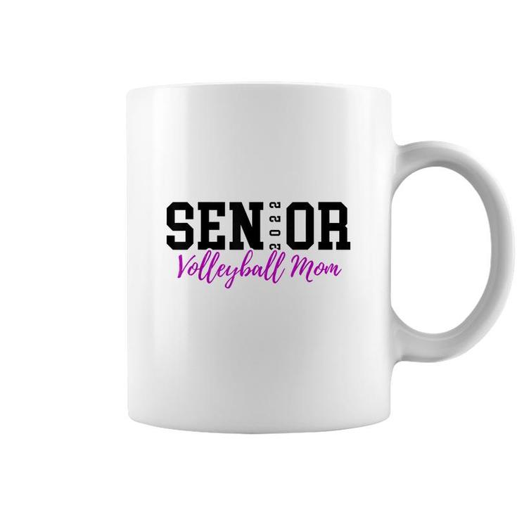 Senior 2022 Volleyball Mom  Coffee Mug
