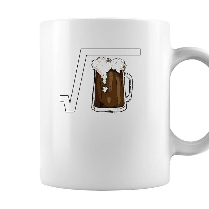 Square Root Beer Math Pun Mathematic Joke Science Student  Coffee Mug