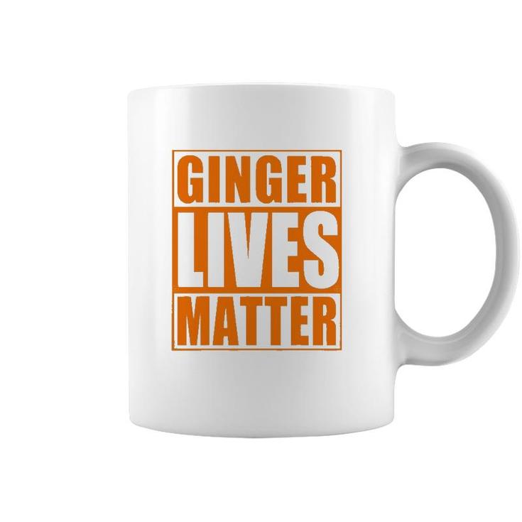 St Patricks Day Ginger Lives Matter Irish Redhead Coffee Mug