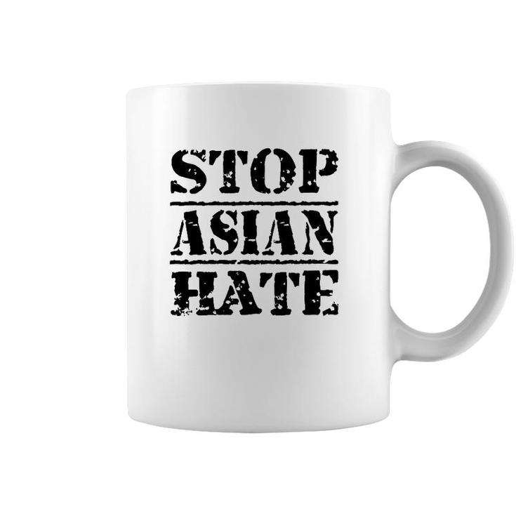 Stop Asian Hate Support & Awareness Proud Asian American Coffee Mug