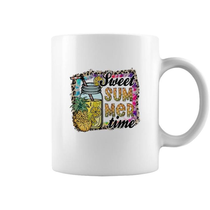 Sweet Summer Time For You Retro Summer Beach Coffee Mug