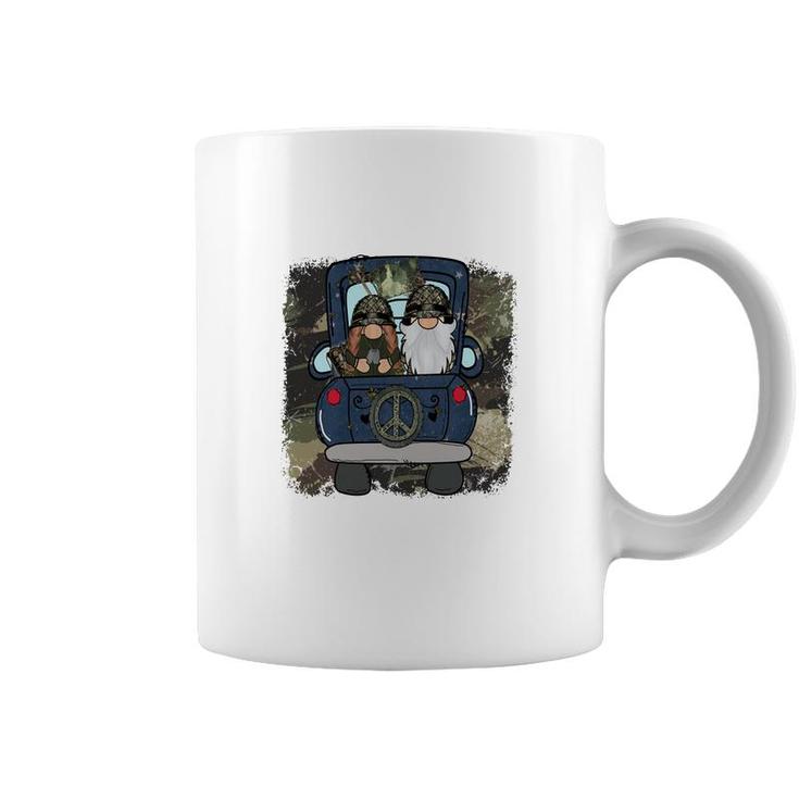 Symbol Peace With Gnome Hero Dad Coffee Mug