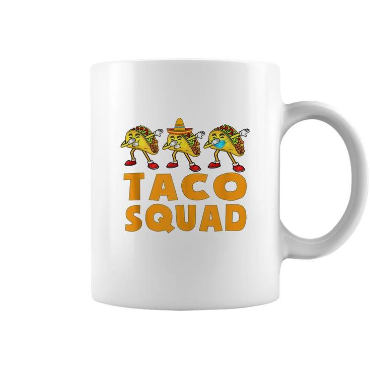 Taco Squad  Crew Cinco De Mayo Cute Tacos Kids Toddler  Coffee Mug