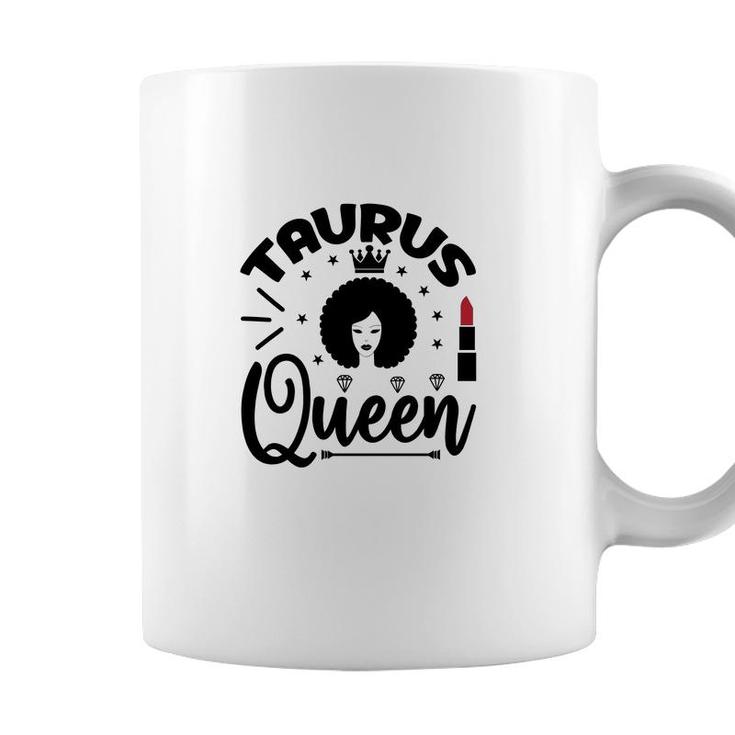 Taurus Curly Hair Queen Lipstick Decoration Coffee Mug