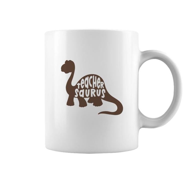 Teacher Saurus Dinosaur Great Art Graphic Coffee Mug