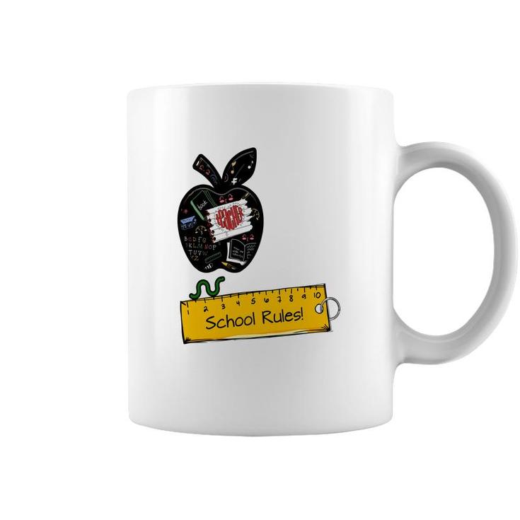 Teachers Appreciation School Rules Custom For Teacher Coffee Mug
