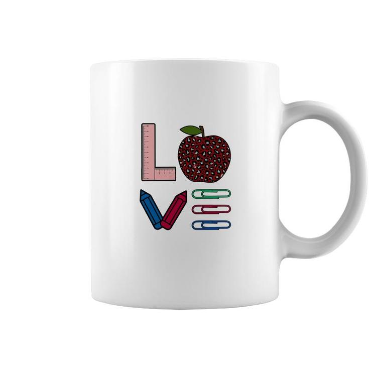 The Teacher Has A Love For His Work And Students Coffee Mug