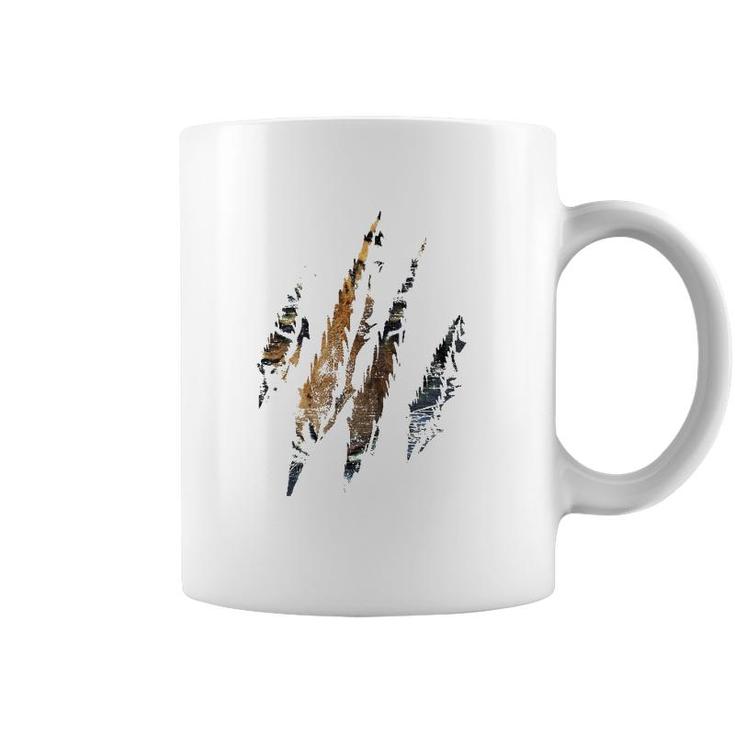 Tiger  Claw Animal Cat Coffee Mug