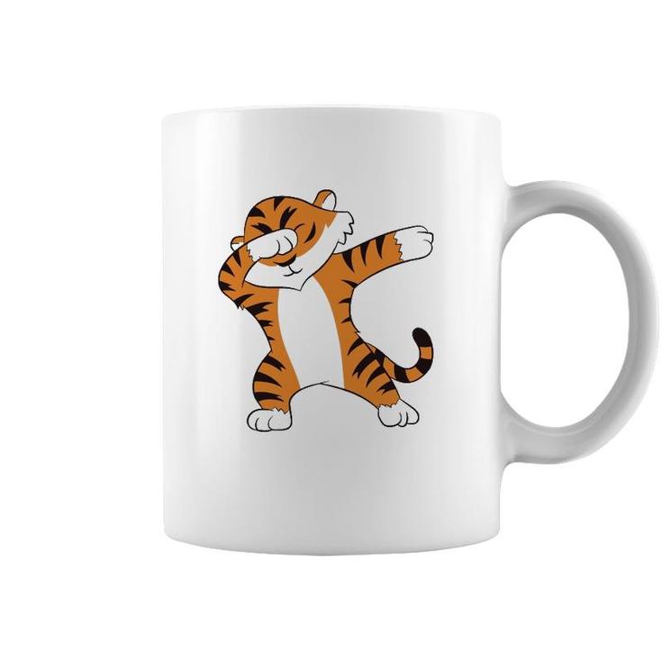 Tiger Dabbing Tiger Fan Tiger Lover Dabbing Tiger Dab  Coffee Mug