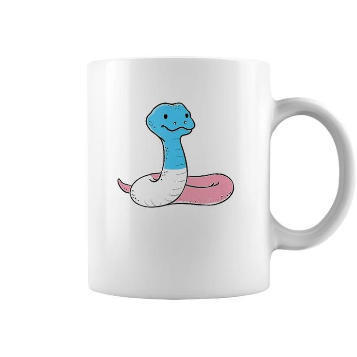 Trans Pride Snake Transgender  Coffee Mug