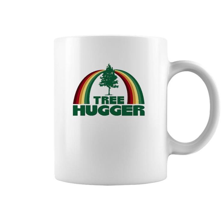 Tree Hugger Earth Day Tree Environmental Protection Coffee Mug