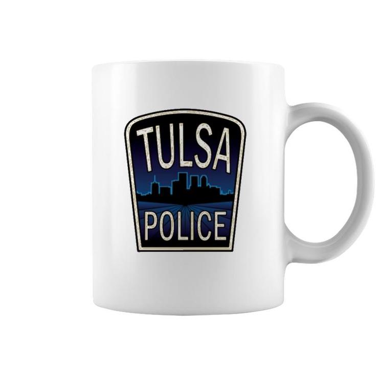 Tulsa Police Department Skyline Gift Coffee Mug