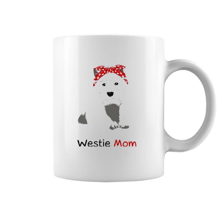 Westie Mom Dog Bandana Pet Lover Gift Womens Westie Coffee Mug