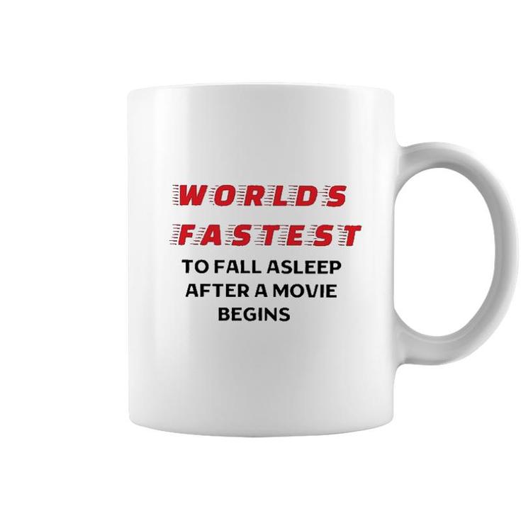 Worlds Fastest To Fall Asleep After A Begins 2022 Trend Coffee Mug
