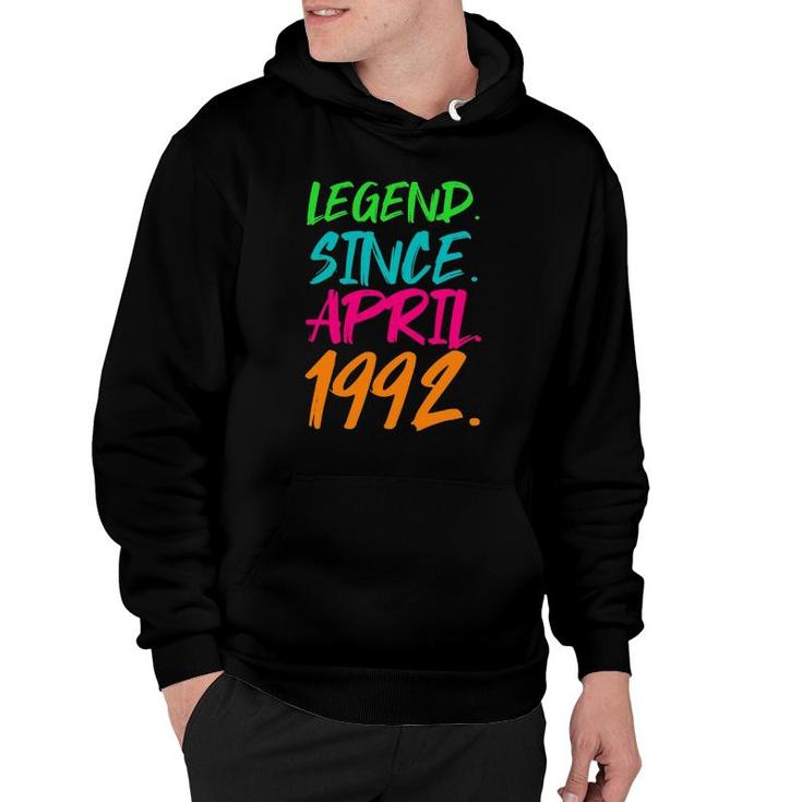 30Th Birthday Gifts Legend Since April 1992 Ver2 Hoodie