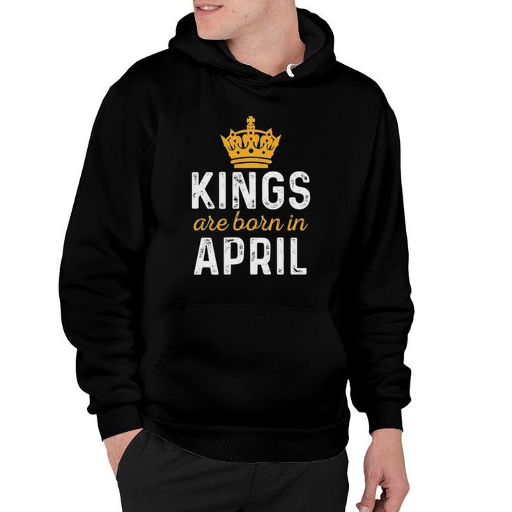 April King Birthday Aprils Birthday  Gift For King Hoodie