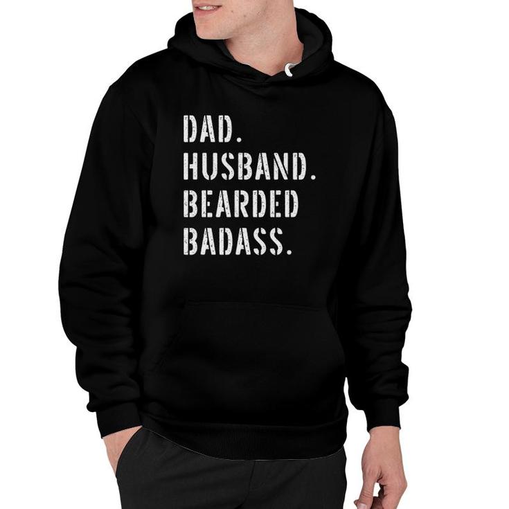 Beard Bearded Dad Gifts From Daughter Son Wife Hoodie