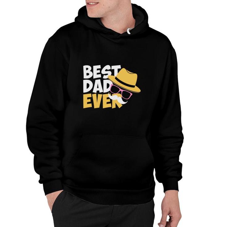Best Dad Ever Impression Design Best Gift For Father Fathers Day Hoodie