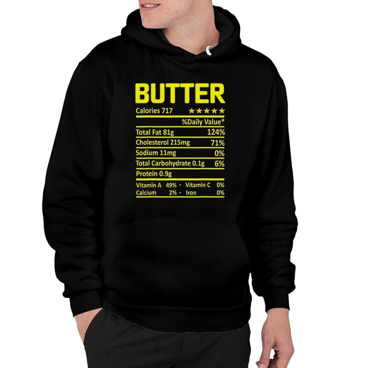 Butter Nutrition Facts Funny Thanksgiving Christmas Food T-Shirt Butter Nutrition Facts Funny Thanksgiving Christmas Food T-Shirt