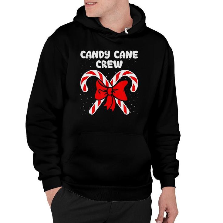 Candy Cane Crew Christmas Sweets Family Matching Costume Hoodie