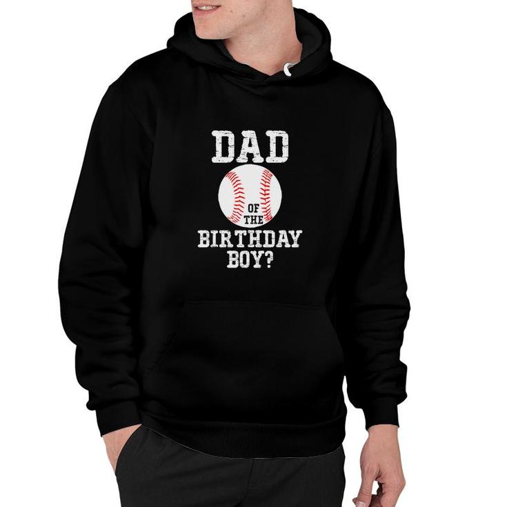 Dad Of The Birthday Boy Sport Is Playing Tennis Ball Hoodie