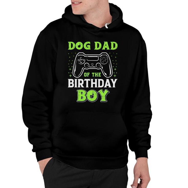 Dog Dad Of The Birthday Boy Watching Video Game Hoodie