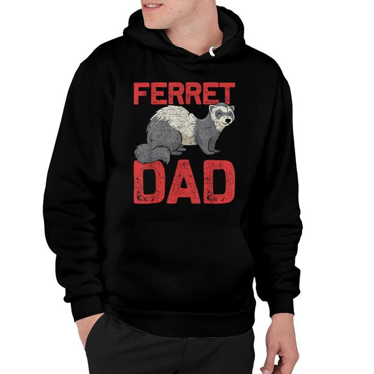 Fathers Day Pet Dad Ferret  Hoodie