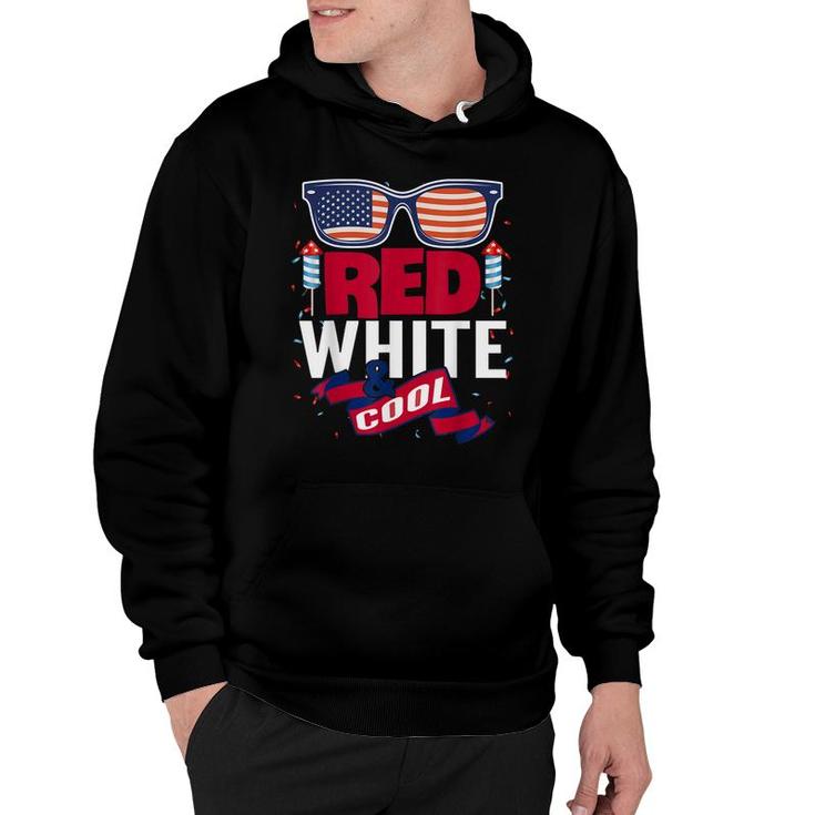 Fourth Of July 4Th July Red White And Blue Patriotic  Hoodie
