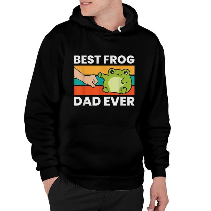 Frog Owner Best Frog Dad Ever Pet Frog  Hoodie