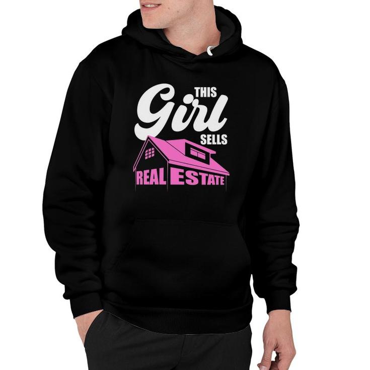 Funny Real Estate Art For Women Realtor Real Estate Agent  Hoodie