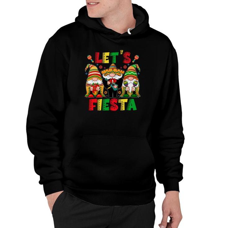 Gnomes Cinco De Mayo Lets Fiesta 5 De Mayo Hoodie