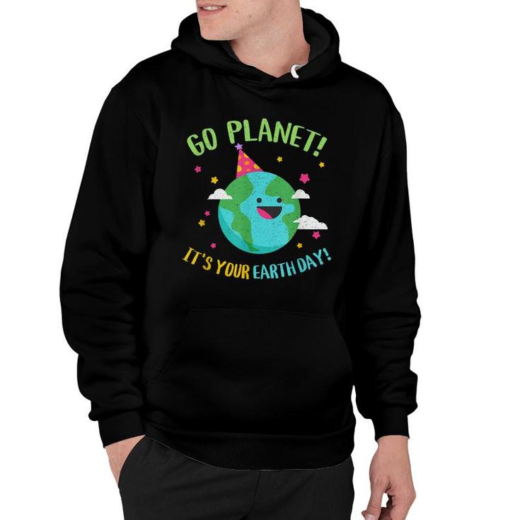 Happy Earth Day Go Planet Funny Science Teacher Recycle  Hoodie