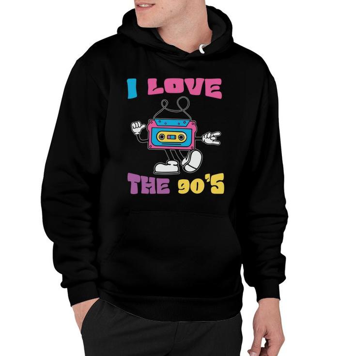 I Love The 80S Cute Mixtape Gift For 80S 90S Styles Hoodie
