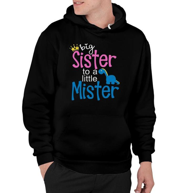 Im Going To Be A Big Sister To A Little Brother Hoodie