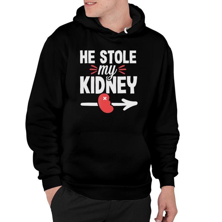 Kidney Transplant Organ Donor Funny Surgery Recovery Gift Hoodie