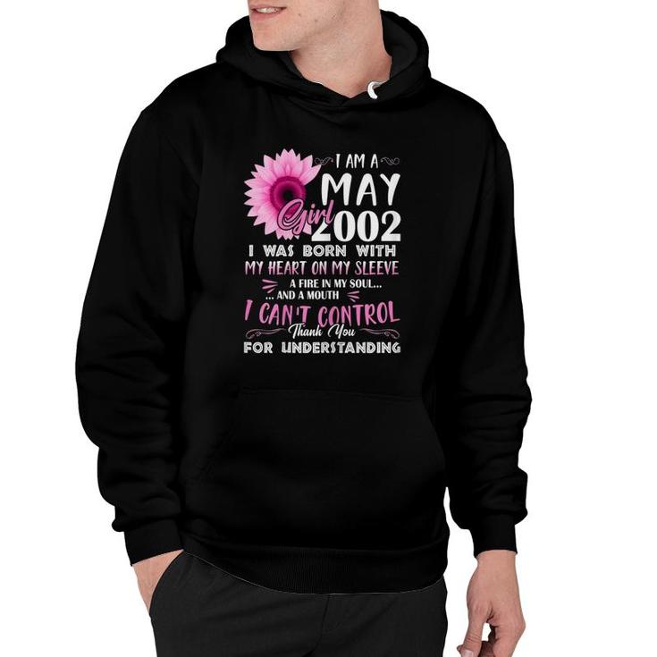 May Girl 2002  19Th Birthday Gift 19 Years Old Hoodie