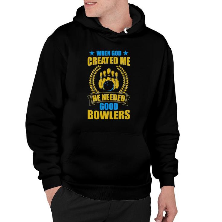 Mens I Am The Best Bowler Funny Bowling Hoodie