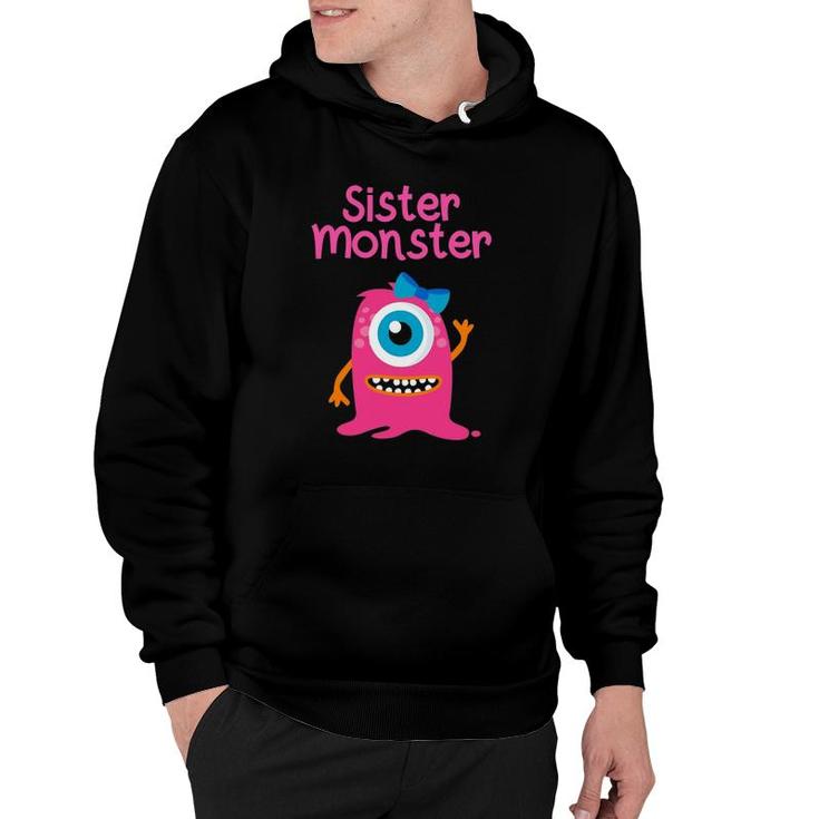 Monster For Girls And Sisters Hoodie