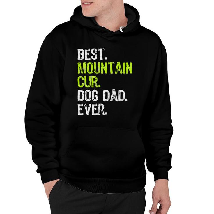 Mountain Cur Dog Dad Fathers Day Dog Lovers Hoodie