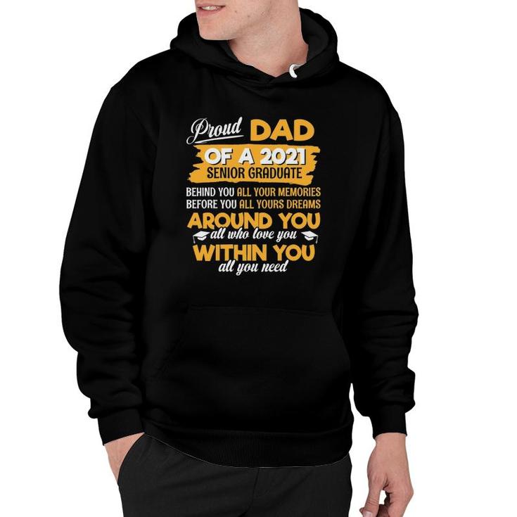 Proud Dad Of A 2021 Senior Graduate Senior 21 Ver2 Hoodie