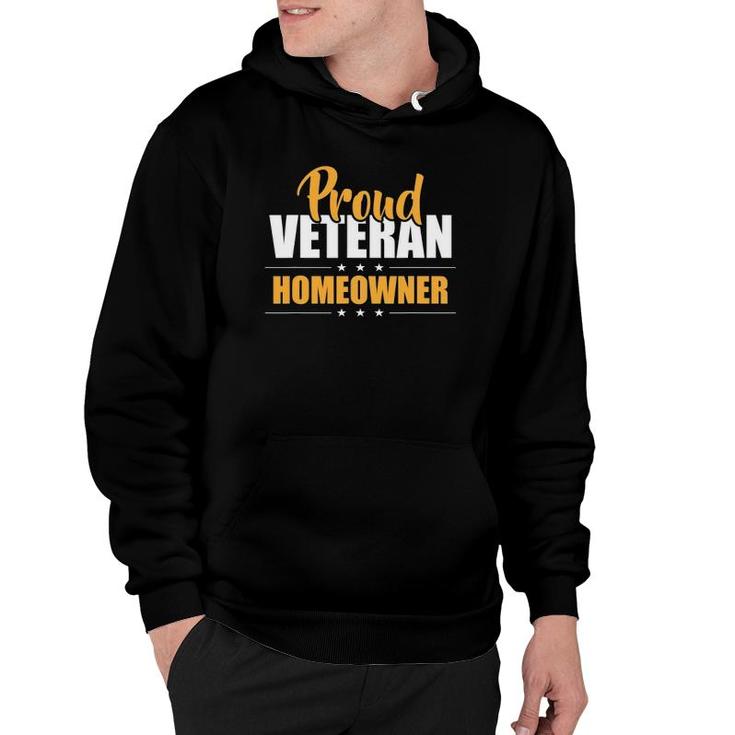 Proud Veteran Homeowner New House Owner Housewarming Party V2 Hoodie