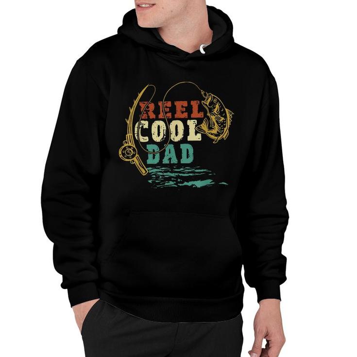 Reel Cool Dad Fishing Dad Gift Hoodie