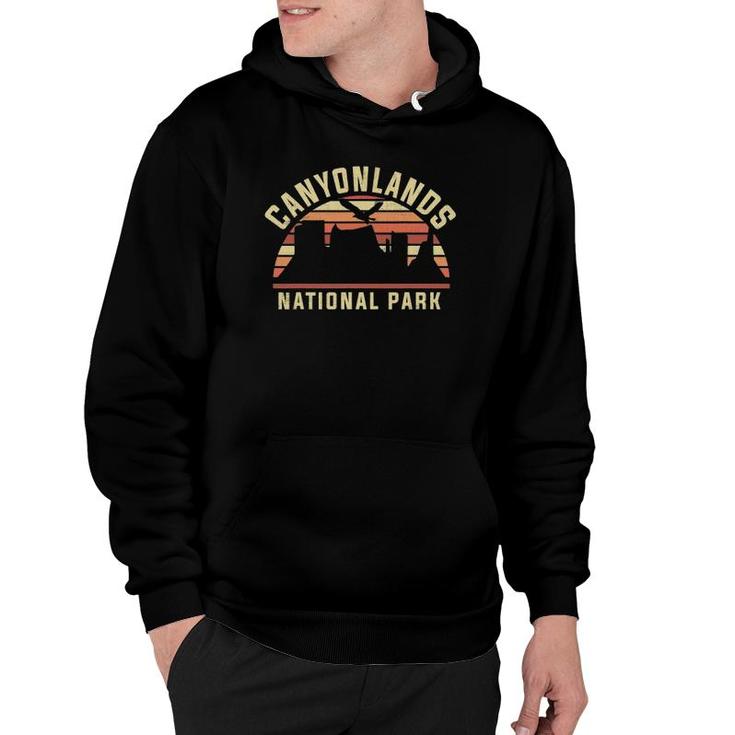 Retro Vintage National Park - Canyonlands National Park Hoodie