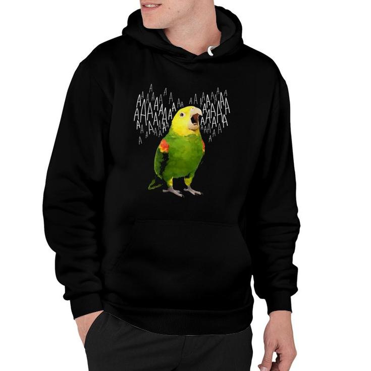 Screaming Amazon Parrot Parrot Lover Hoodie