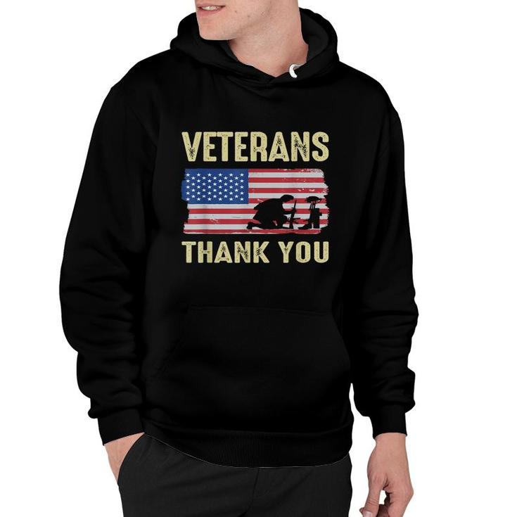 Usa Memorial Day Military Veterans Day 2021 We Thank You  Hoodie