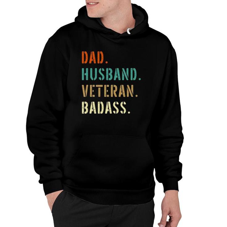 Veteran Military Dad Gifts From Daughter Son Wife Hoodie