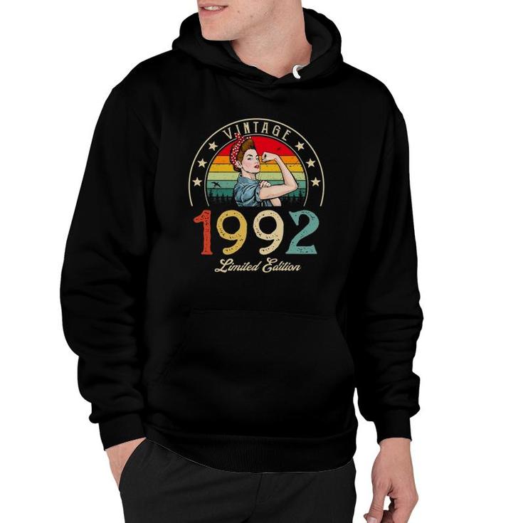Vintage 1992 Limited Edition 1992 30Th Birthday 30 Years Old Hoodie