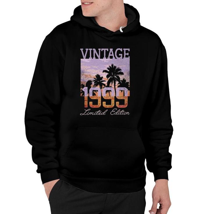 Vintage 1999 Limited Edition 22Nd Birthday 22 Years Old Gift  Hoodie