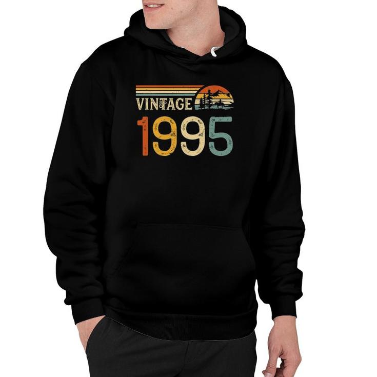 Vintage Made In 1995 27Th Birthday Gift Retro Classic 1995 Ver2 Hoodie