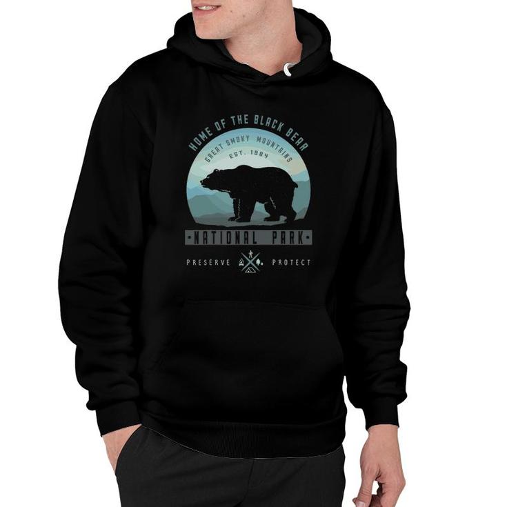 Vintage National Park  Great Smoky Mountains Park Hoodie
